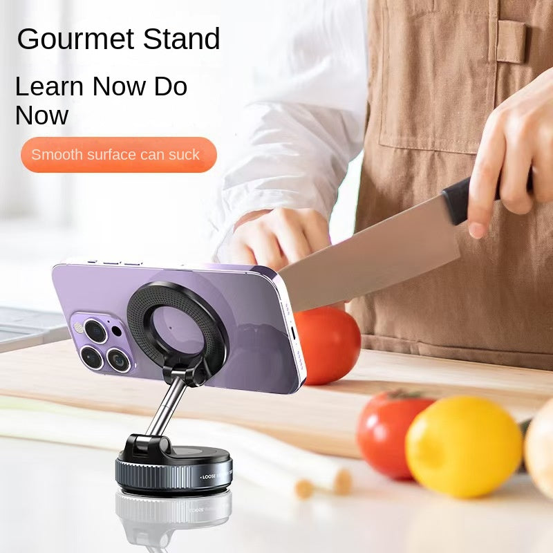 Magnetic Car Mount Vacuum Suction Cup Holder for Navigation Black Technology Product