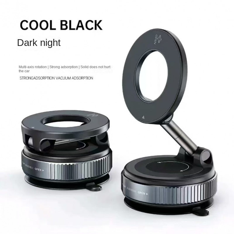 Magnetic Car Mount Vacuum Suction Cup Holder for Navigation Black Technology Product