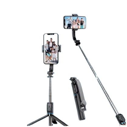 Multi functional selfie stick